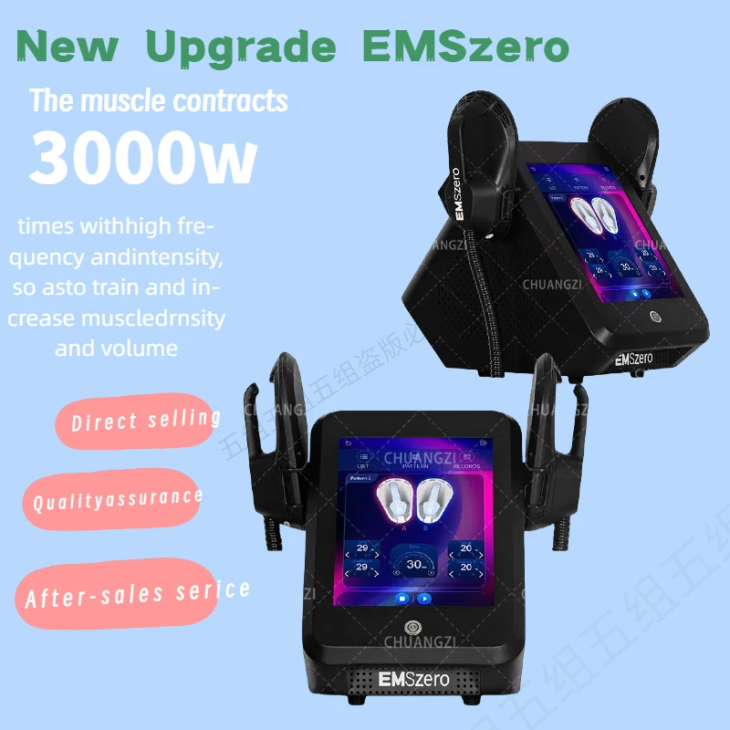 

EMSzero Neo 15 Tesla 6500 Вт Hi-Emt EMS Портативная машина для похудения и похудения, гравировка тела, машина для скульптуры, салон