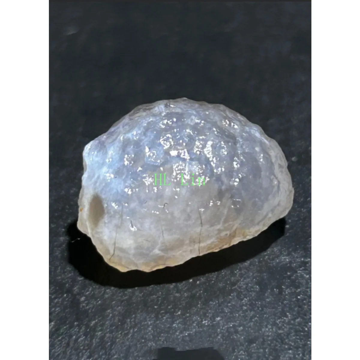 Stone Art Natural Texture Candy Agate,Glass Vial Display, 10-15mm Unpolished, Vase Filler.Candy Agate