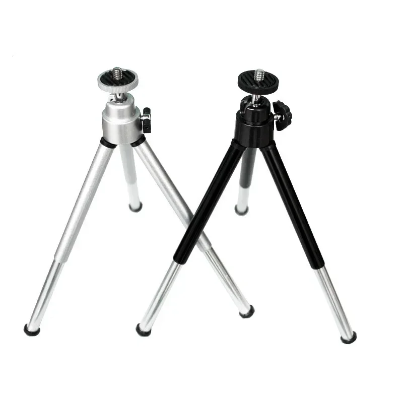 Mini trípode para cámara Digital, soporte para trípode de 2 secciones para proyector, trípode para cámara de viaje de escritorio, soporte para teléfono