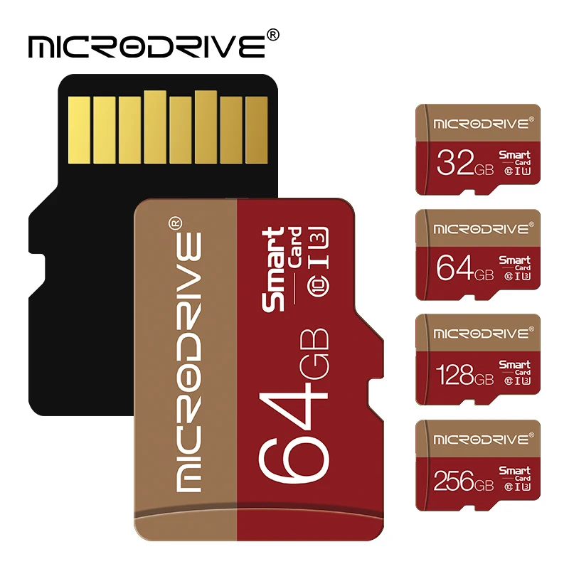 Original micro tf sd card 256GB 128GB 64GB 32GB TF Class 10 UHS-1 Memory Card  flash card Memory Microsd for Samrtphone PC