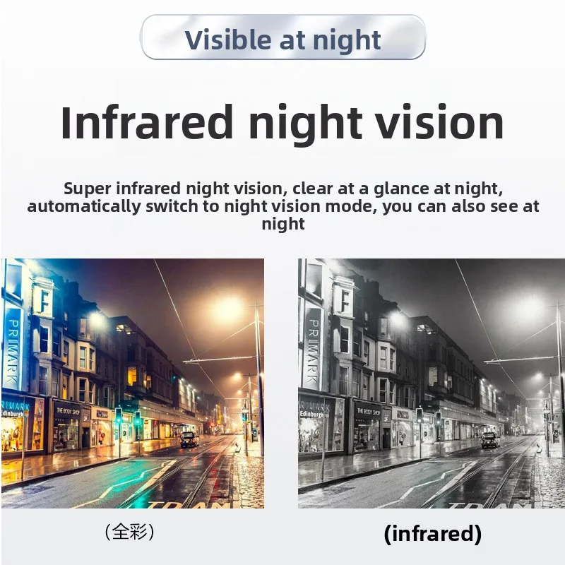 360 degree camera no dead angle outdoor photography, mobile phone remote indoor high definition night vision home monitor