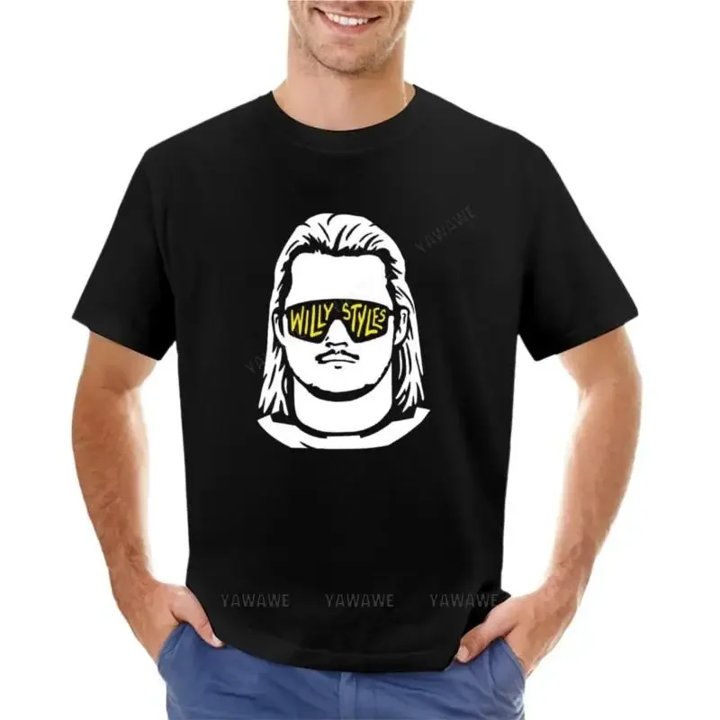 

Willy Styles T-Shirt boys white t shirts T-shirt short Short sleeve tee summer clothes mens funny t shirts