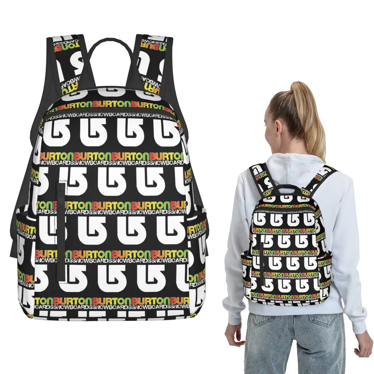 

Burton Backpack Daypack Children BookBag School Bag Shoulder Bags for Men Women
