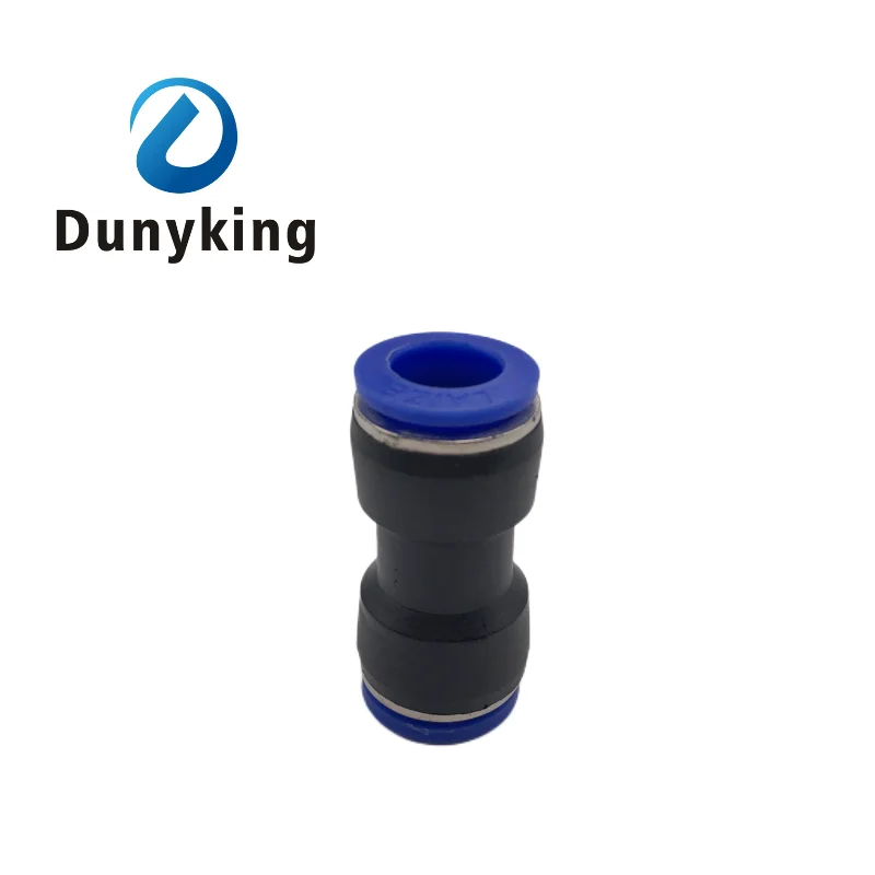 Pneumatic Fitting Pipe Connector Tube Air Quick Fittings Water Push In Hose Couping 4mm 6mm 8 10 12 14 16mm PU PY PK PM PZA HVFF