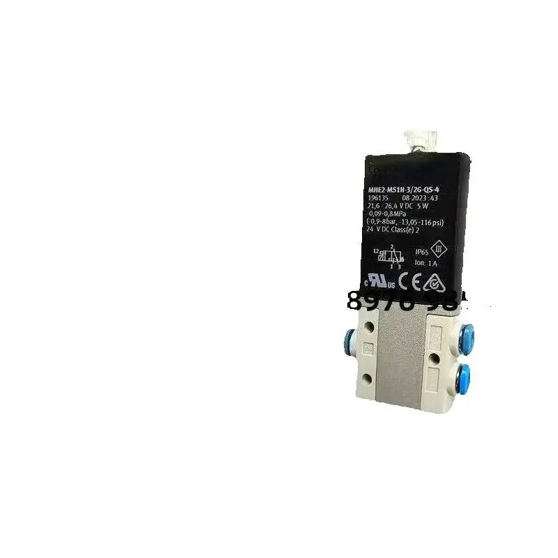 Solenoid valve 525149 MHE3-MS1H-3/2G-1/8-K 196130 MHE2-M1H-3/2G-M7  525147 MHE3-MS1H-3/2G-1/8 196134 MHE2-M1H-3/2G-QS-4