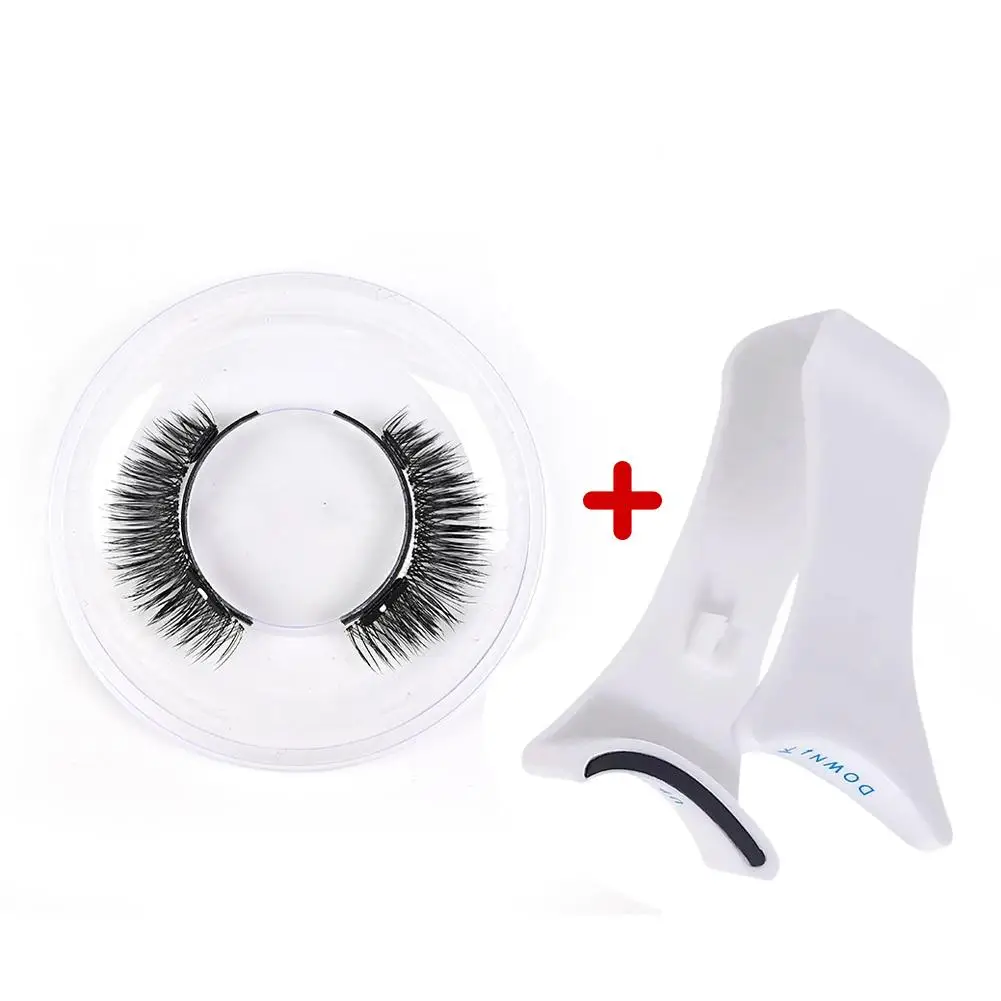 Magnetische Valse Wimpers Kleine Duivel Komische Valse Wimpers 3d Natuurlijke Magnetische Wimpers Met Wimperkruller Make-Up Tools