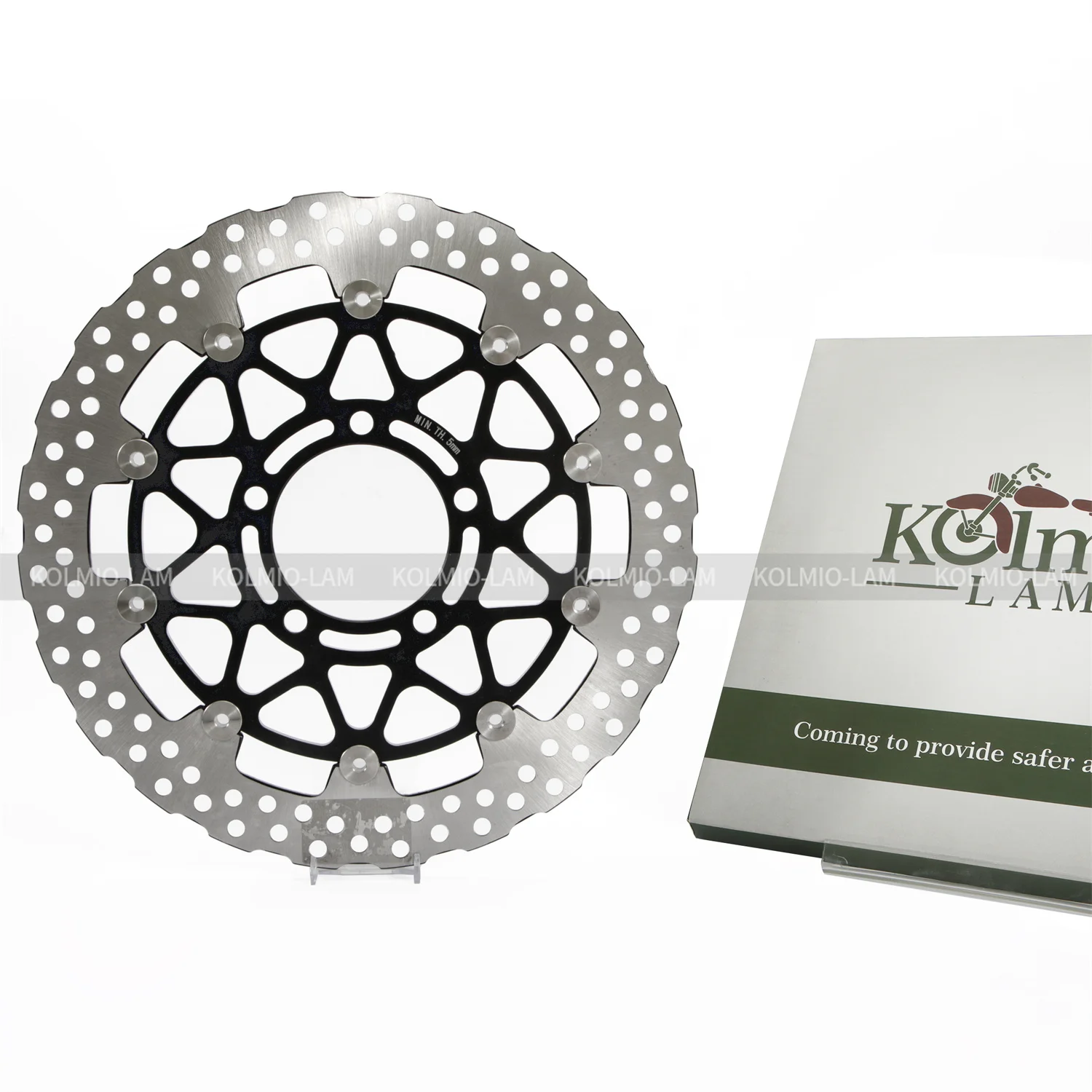 Fit For Kawasaki Z800 2013 - 2024 Motorcycle Accessories Floating Front Brake Disc Rotor Z 800 2014 2015 2016 2017 2018