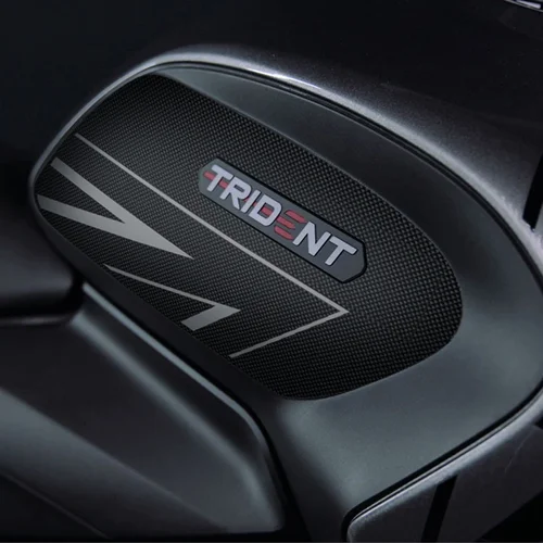 Almohadilla de protección lateral para tanque de motocicleta, agarre de rodilla para Triumph Trident 660 2021-2023