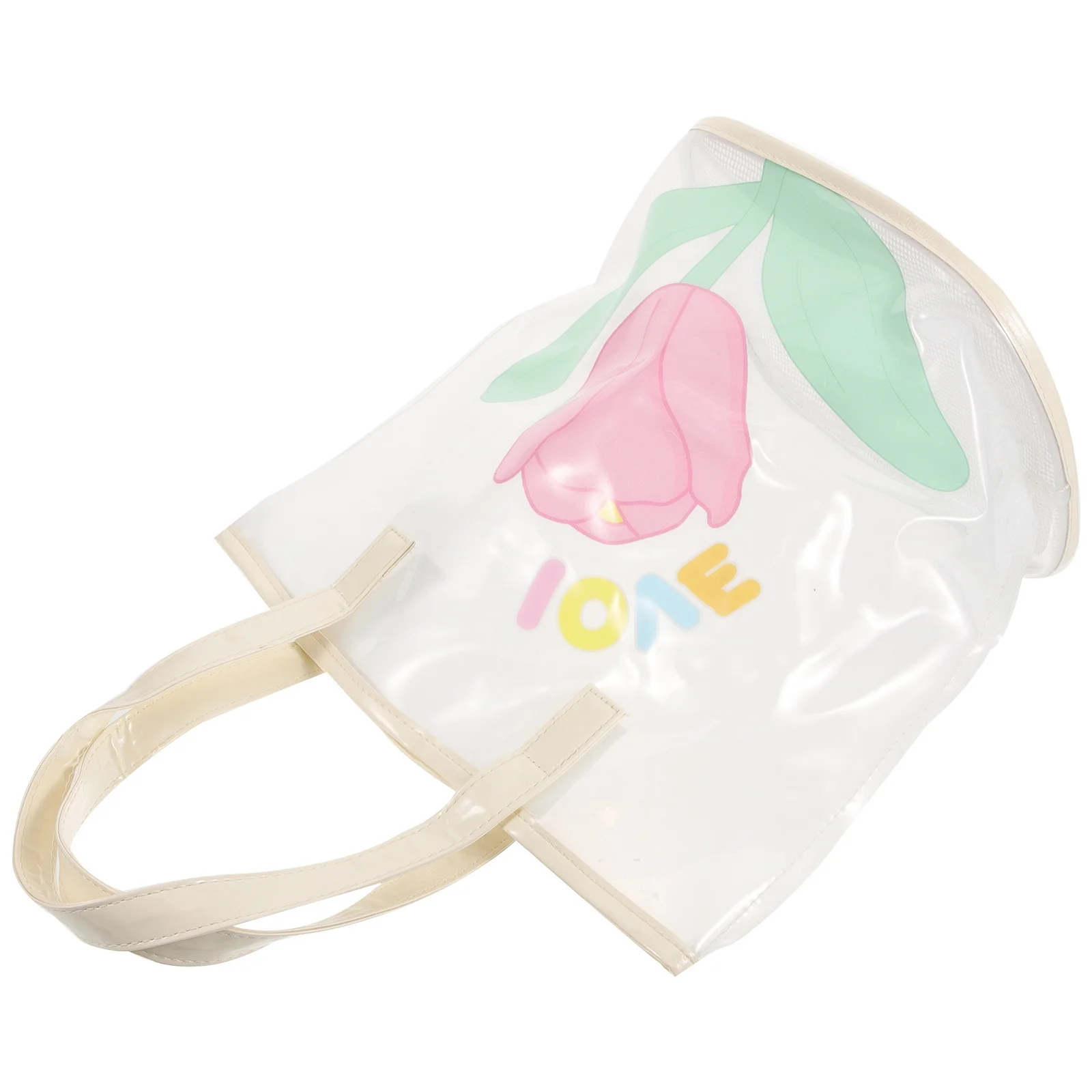 حقيبة شاطئ ذات سعة كبيرة محمولة من مادة PVC حقيبة تخزين منظم أدوات الزينة للسفر والصالة الرياضية والتخييم والاستخدام في الهواء الطلق #6