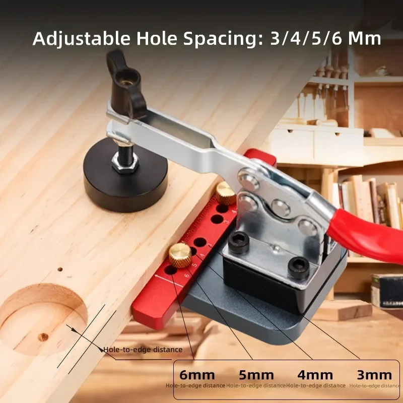 35mm Hinge Positioner Woodworking Drilling Template Cabinet Door Panel Hole Locator Furniture Hardware Installation Tool