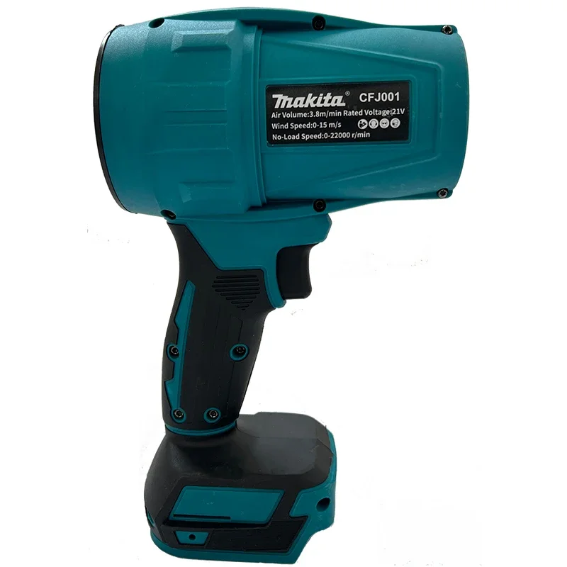 마키타 브러시리스 터보 팬 블로워 30000RPM 고출력 전기 핸드헬드 제트 팬 18V 배터리용 눈잎 먼지 제거 도구