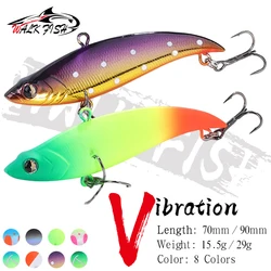 WALK FISH VIB Sinking Spinning Rattlin Fishing Lure 70mm 90mm Wobbler For Pike Ice Balance Winter VIB Swimbait Fishing Tackle