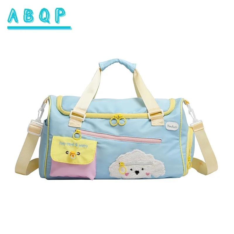 New Diaper Bag Handbag Cartoon Fashion Baby Diaper Handbag Luxury Brand Large Capacity Multifunctional Baby Products Storage Bag
