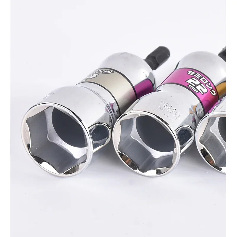 VESSEL مفك كهربائي مفتاح بانة 1/4 ''عرافة السلطة رأس المفك مثقاب الخشب محول مقبض أدوات رقم SL 202190   سلسلة