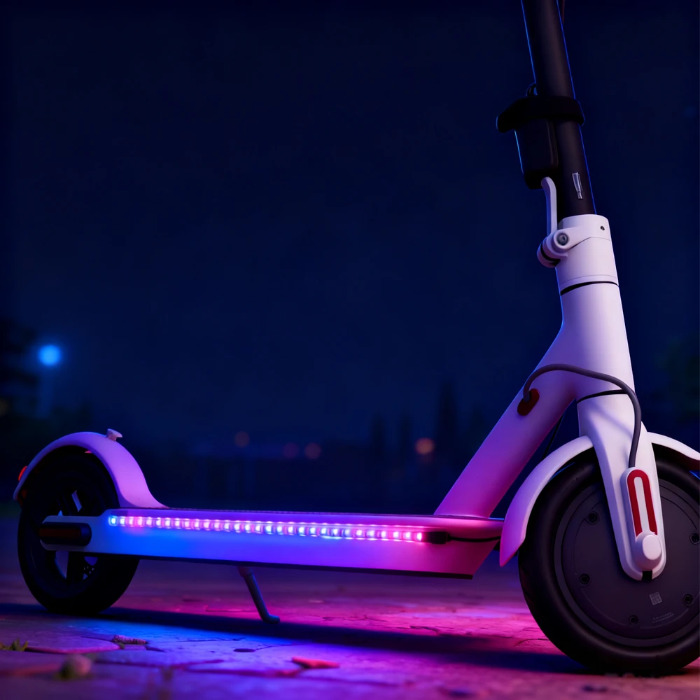 Scooter Safety Night Light LED Strip Multiple Color For Xiaomi M365 1s Pro Pro2 MI3 Electric Scooter Flashlight Lamp
