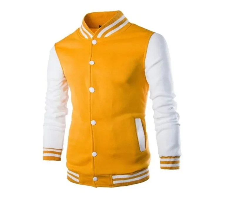 Spring and Autumn Promotion Men's and Women's Same Style Fashionable Baseball Jacket Men's Slimming Fashion Jacket and Coat