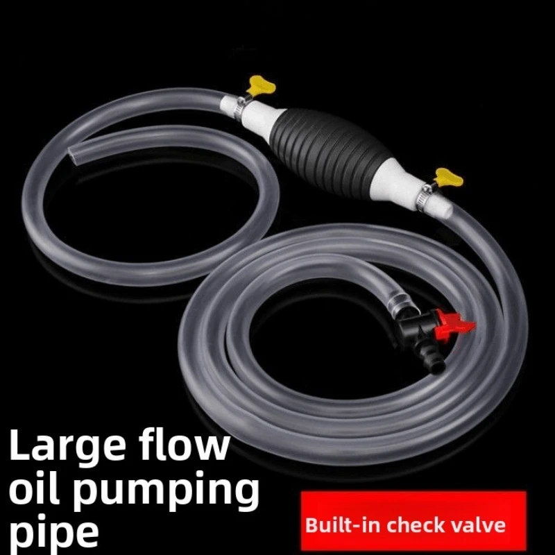 Kit de bomba de combustible Manual para coche, Extractor de aceite de succión Manual, tubo duradero para bombeo de líquidos diésel y gasolina, accesorios universales para vehículos
