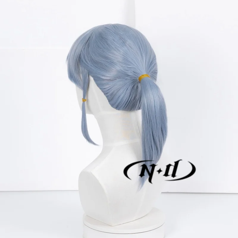 Parrucche cosplay ND Prigioniero ID V Gioco Cos Luca Balsa Parrucche per capelli cicala invernale per feste a tema in costume Sintetico resistente al calore