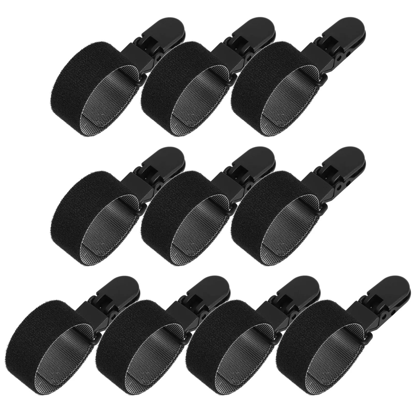 

10pcs Flag Clips Anti-Wind Flag Stoppers Windproof Plastic Holders For Outdoor Garden Yard Fence Mailbox All Weather Secure
