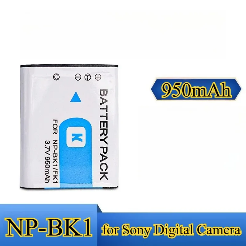 

Сменный аккумулятор NP-BK1 950 мАч для цифровой камеры Sony Cyber-shot DSC-S750 S780 S850 S980 W180 W190 W370