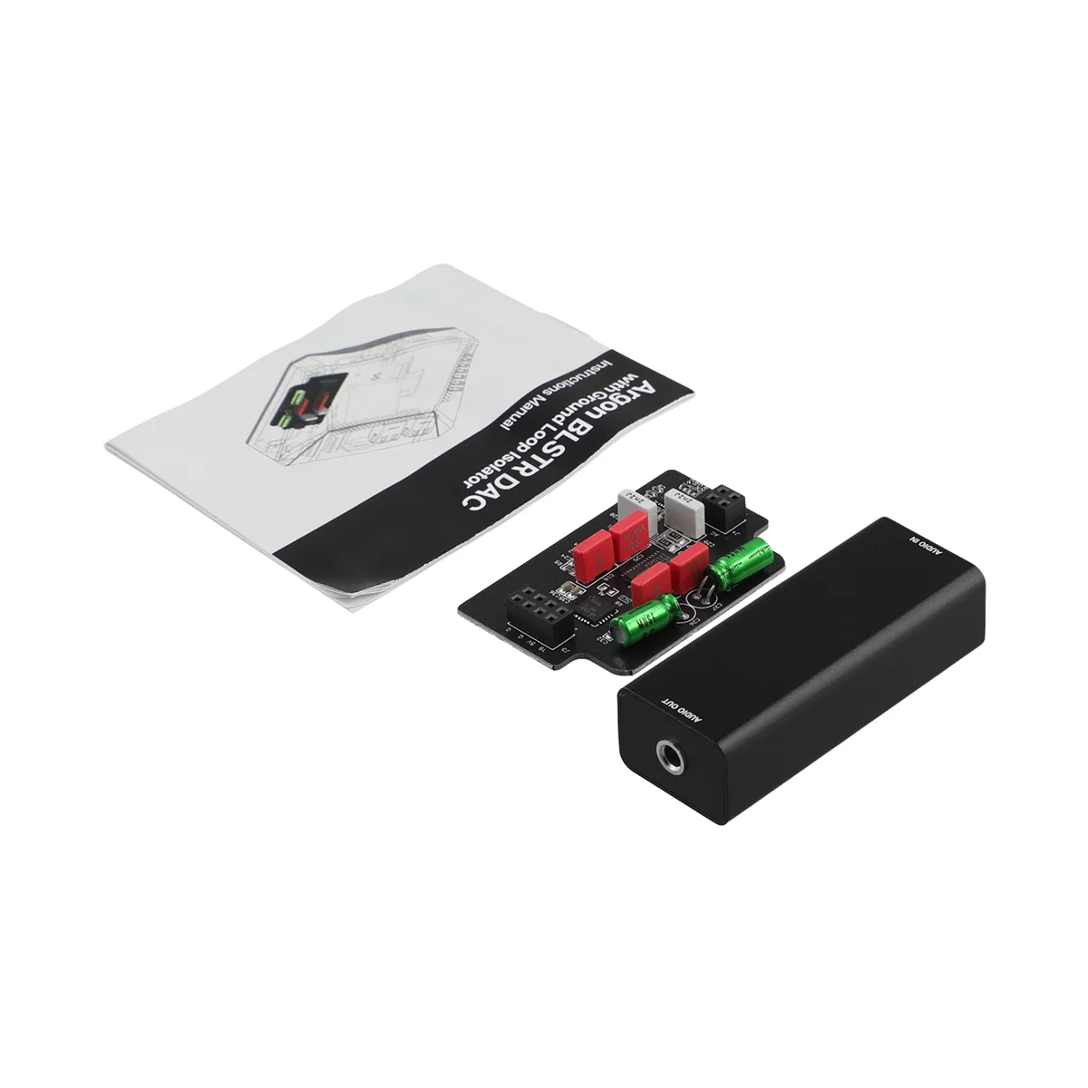 

B02B-For Raspberry Pi 5 Argon BLSTR DAC with Ground Loop Isolator (Add-on for Argon ONE V3 Only)