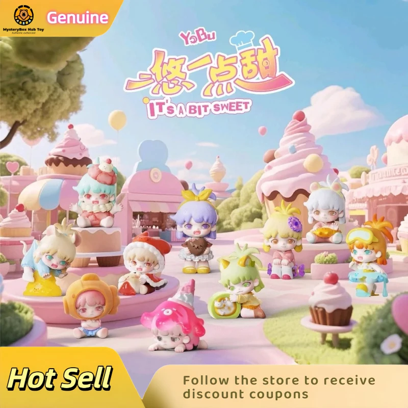 

Подлинная новая мини-слепая коробка Yobu A Bit Sweet Series, милая игрушка для девочек, коллекционные фигурки, модная загадочная коробка, офисные настольные игрушки, подарки