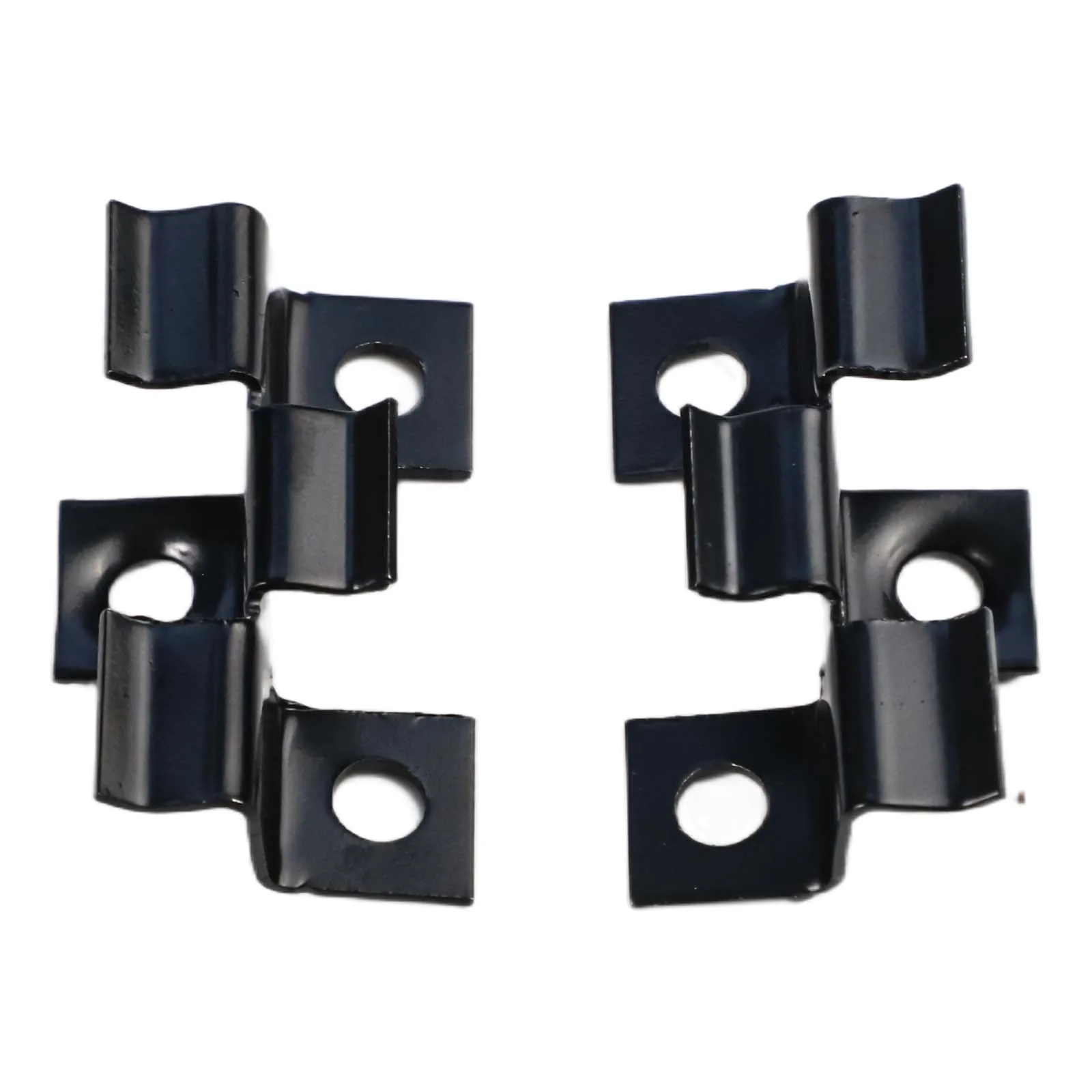 100Pcs Stainless Steel Decking Clips Black Fastener For 7mm 8mm 9mm 10mm Composite Board Fixing Mounting Garden Hardware
