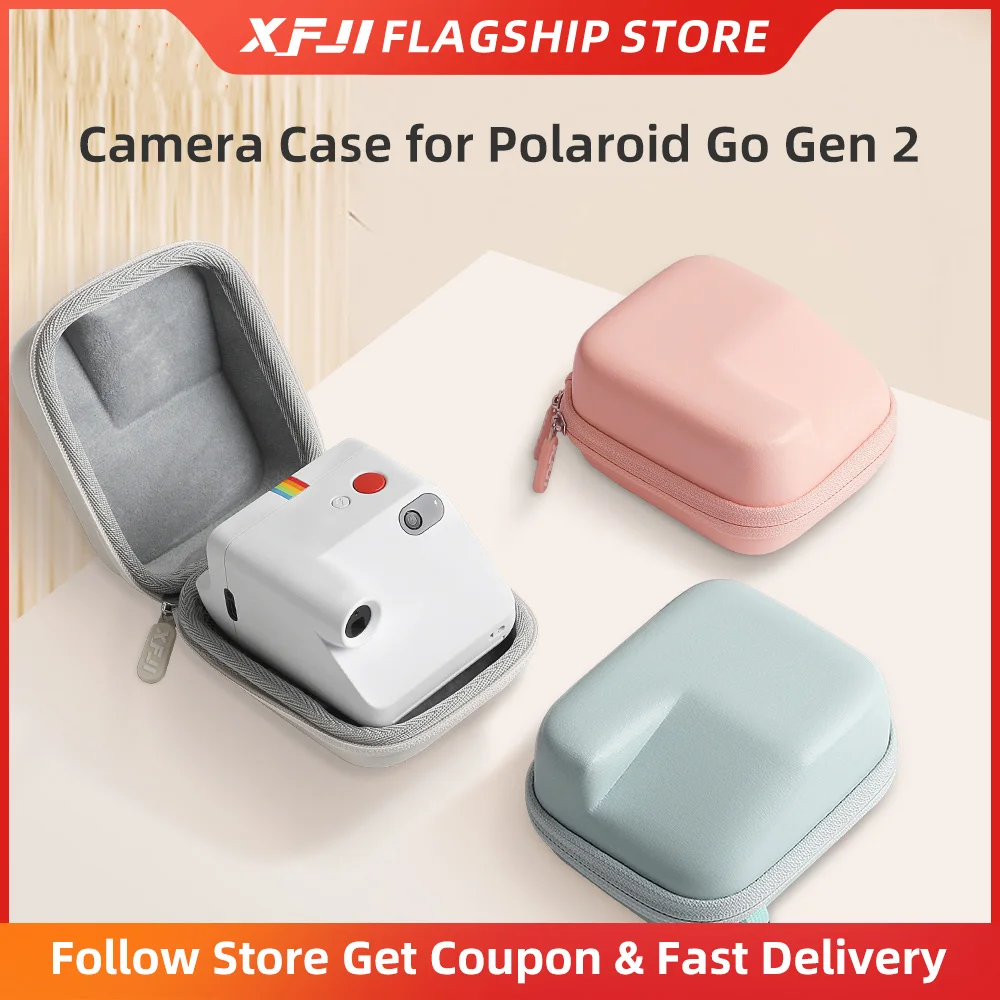 XFJI Travel Carrying Case for Polaroid Go Gen 2 Organizer St