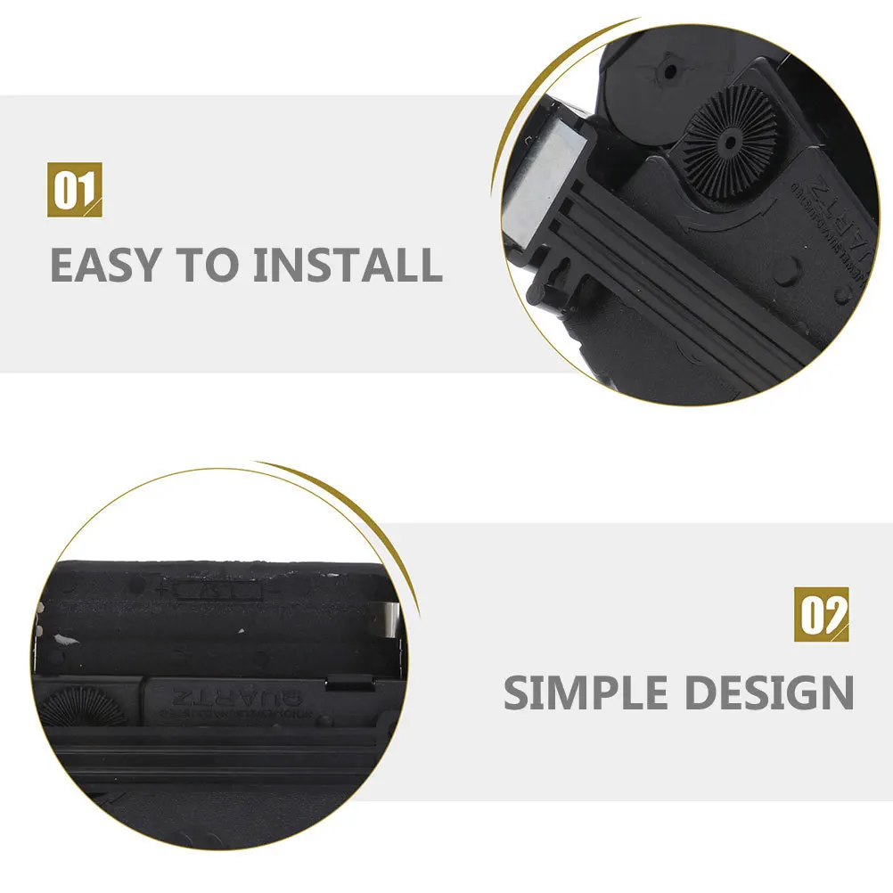 

2Pcs Pendulum Drive Unit Silent Pendulum Clock Mechanism Replacement Parts for Craft Frameless Wall Clocks Clock Driven Weight