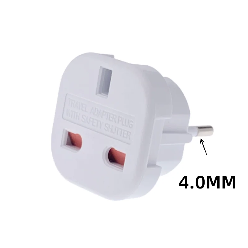 محول سفر من المملكة المتحدة إلى الاتحاد الأوروبي ، محول طاقة ، شاحن ، منفذ سكوتر بريطاني ، عالمي ، المملكة المتحدة إلى الاتحاد الأوروبي ، محول ، يورو ، أو V