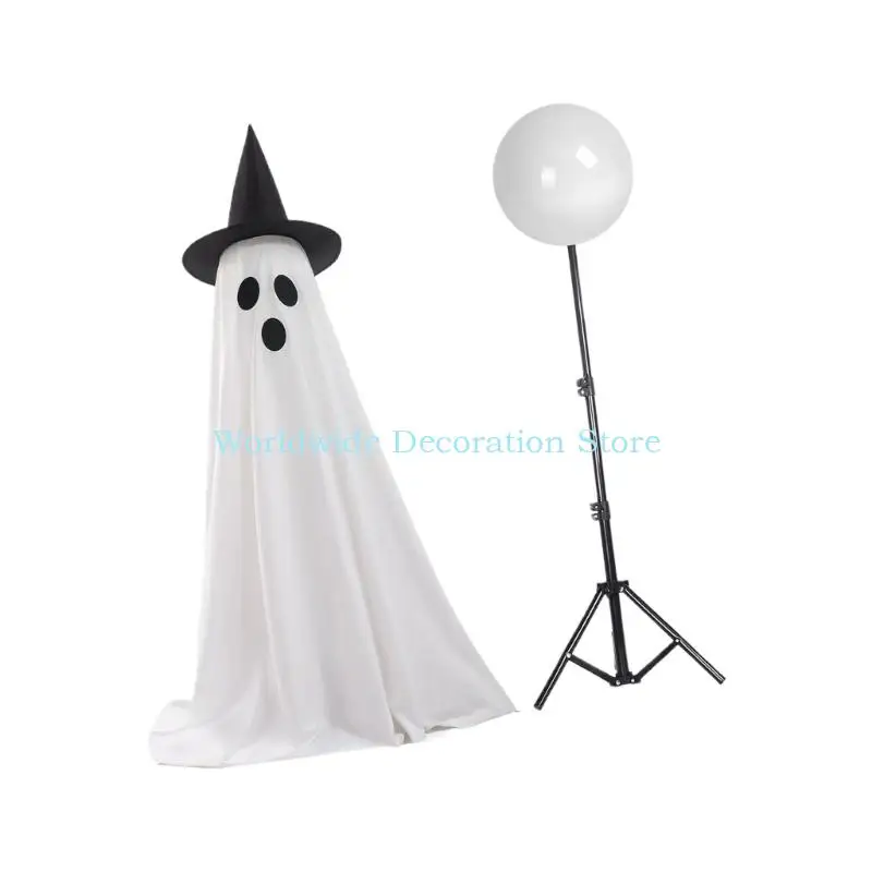 Q39B Halloween Decorations Outdoor, Pumpkin Halloween Party Decorations with Remote Control String Lights, Festive Pumpkin for