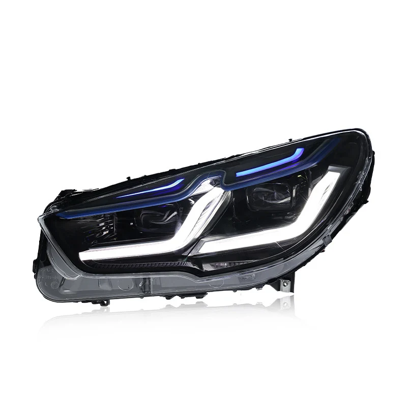 

Для BMW 5 серии GT F07 2010-2017 светодиодные дневные ходовые огни стример указатель поворота фары автомобиля светодиодные фары в сборе