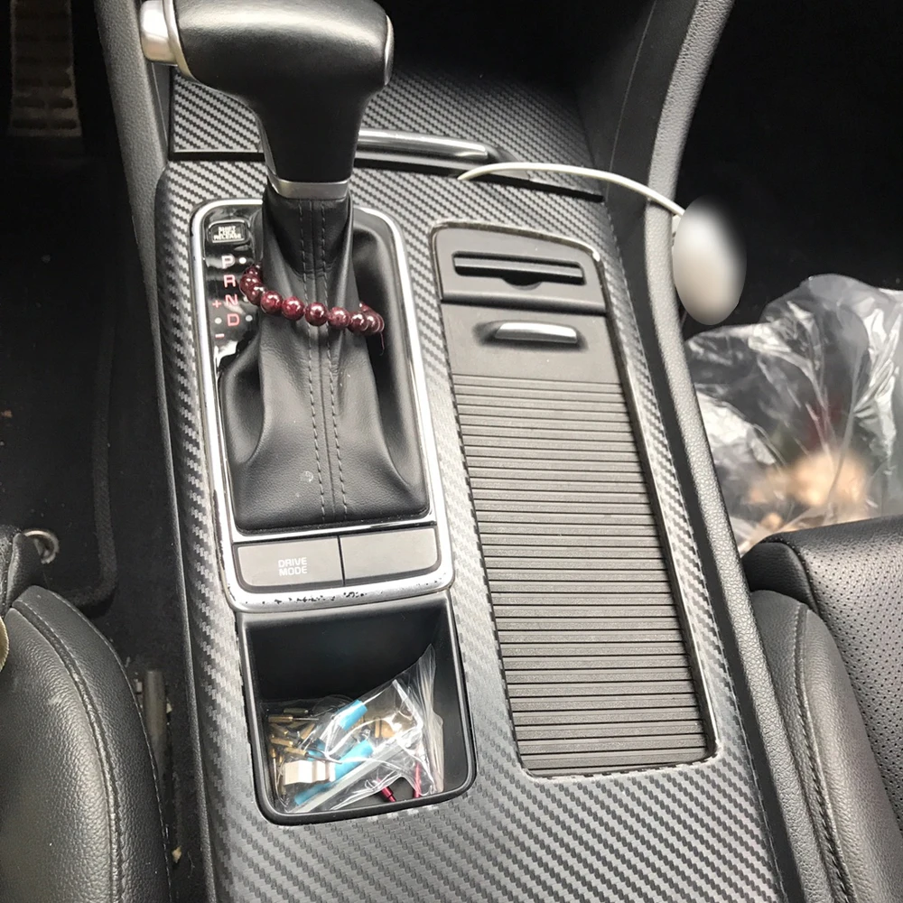 

Car-Styling Carbon Fiber Car Interior Center Console Color Change Molding Sticker Decals For Kia K5 2016-2019