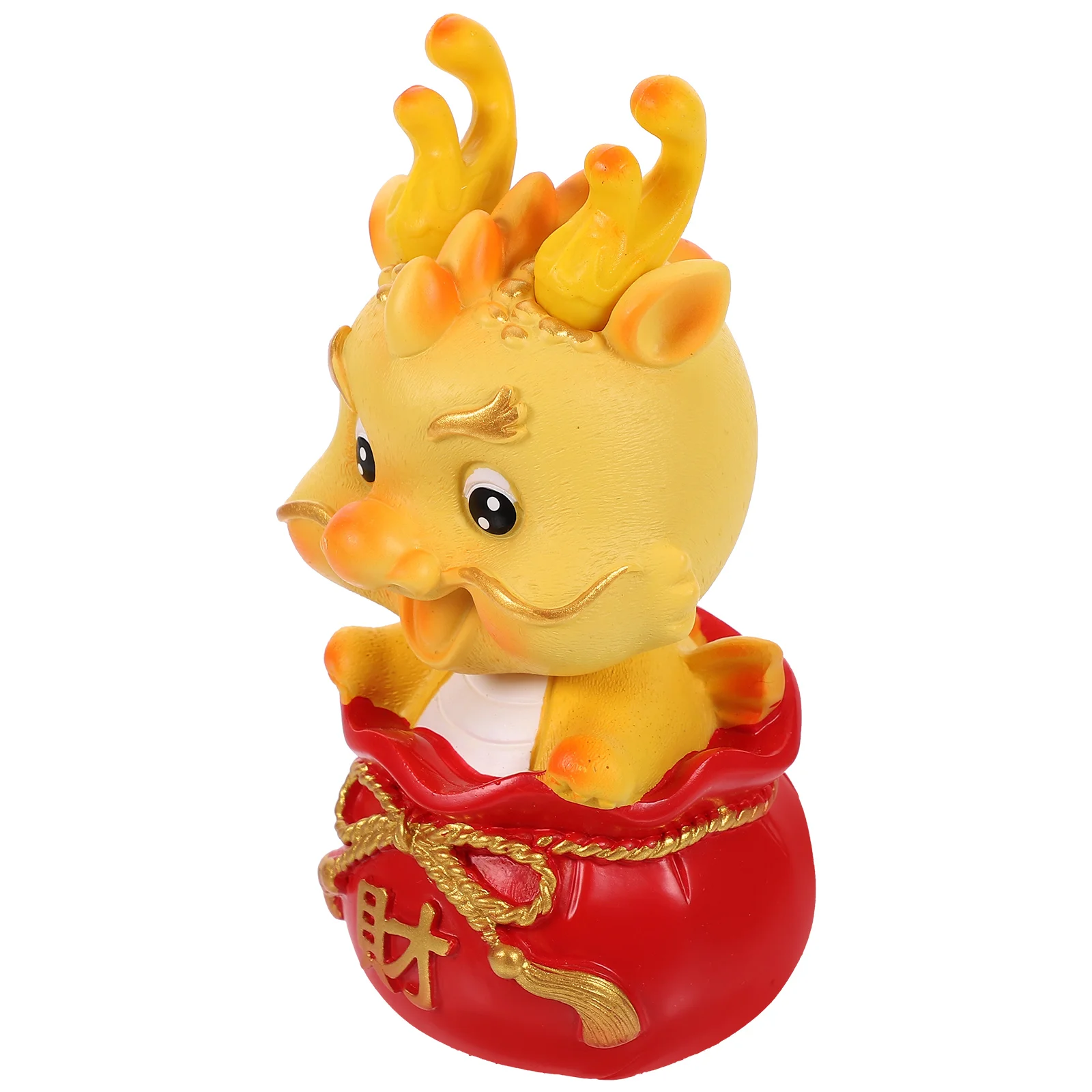 

1Pcs Stable Base Resin Dragon Figure Miniature Adornment Desktop Decorative Statues For Home Interior Design