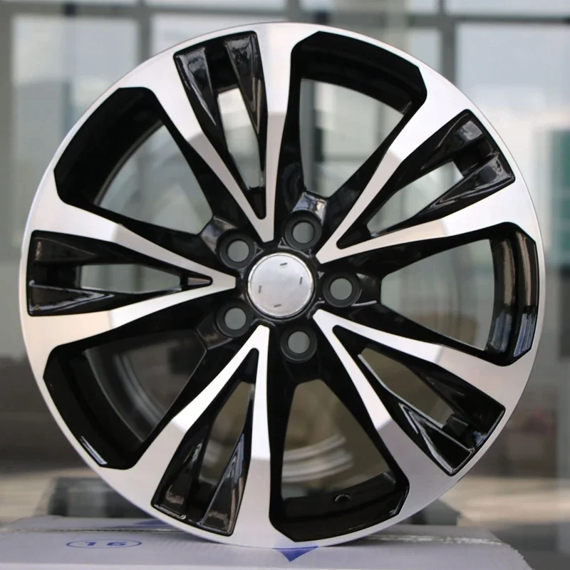 Factory Direct Car Refitting Casting Car Wheels  Aluminium Alloy Rims 16 5x100 for  Sylphy Corolla Lingdu for