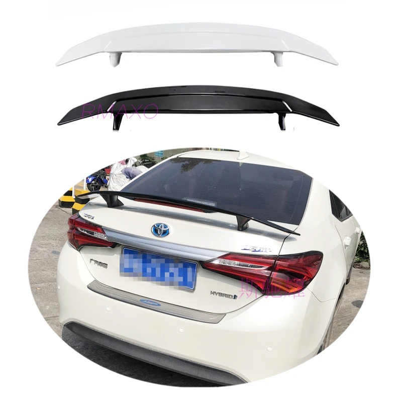 For  Levin Spoiler 2014-2018  Toyota Levin TF High Quality Spoiler ABS Material Car Rear Wing Primer Color Rear Spoiler