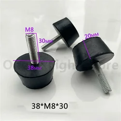 1pcs M6 M8 M10 Rubber Adjustable Levelling Table Feet Screw Floor Protectors Anti-slip