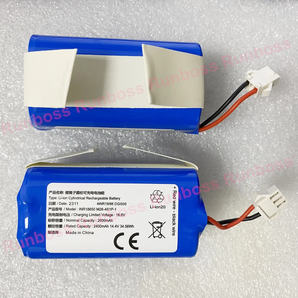 INR18650 M26-4S1P аккумулятор для DEXP MMB-300, Neatsvor X500, X520, X600, Conga 990 1090 Tesvor X500 Ecovacs Deebot N79 N79S DN622 Eufy INR18650 M26-4S1P аккумулятор для DEXP MMB-300, Neatsvor X500, X520, X600, Conga 990 1090 Tesvor X500 Ecovacs Deebot N79 N79S DN622 Eufy