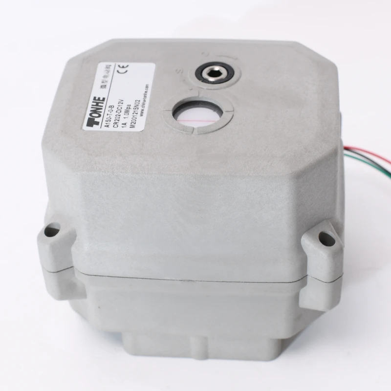 

A150 12v electric actuators CR202 normally closed motorized valve actuator with manual override