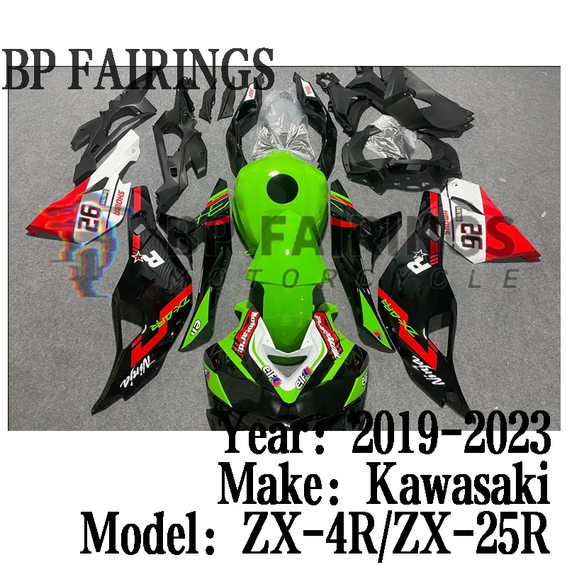 Kit Fit For KAWASAKI Ninja ZX-4R ZX-25R 2019-2023 Bodywork set ZX-4RR 2019 2020 2021 2022 2023 ABS Injection Motorcycle Fairings