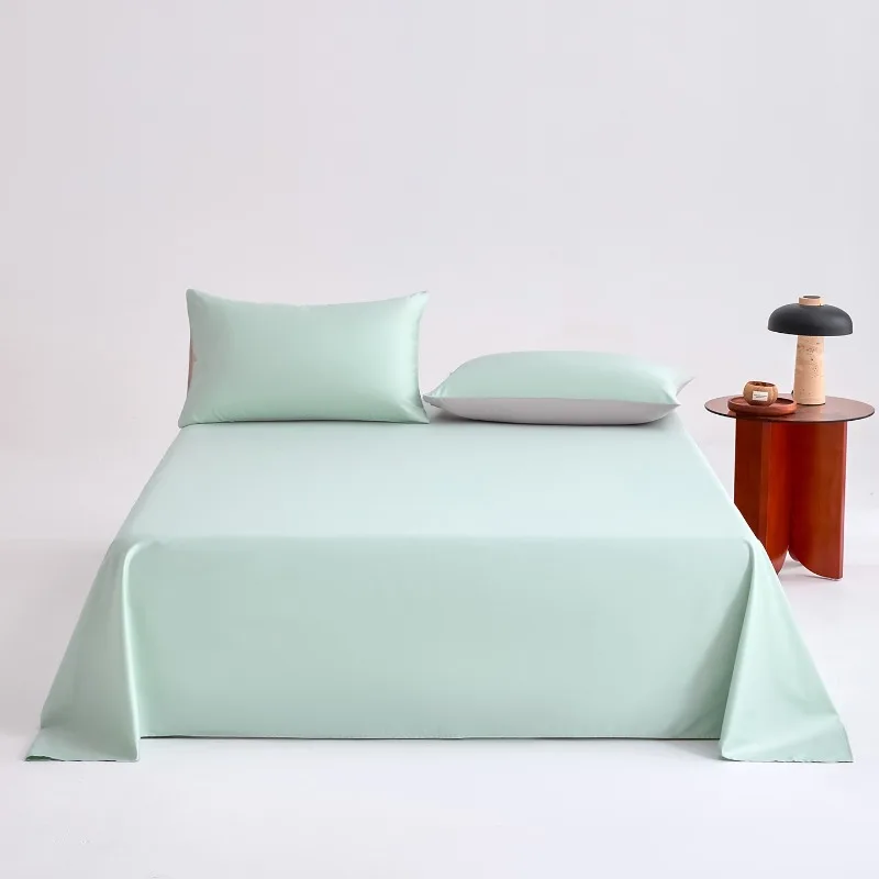 New solid color single bed sheet Four seasons pure cotton bed sheet Universal single piece, no pillowcase