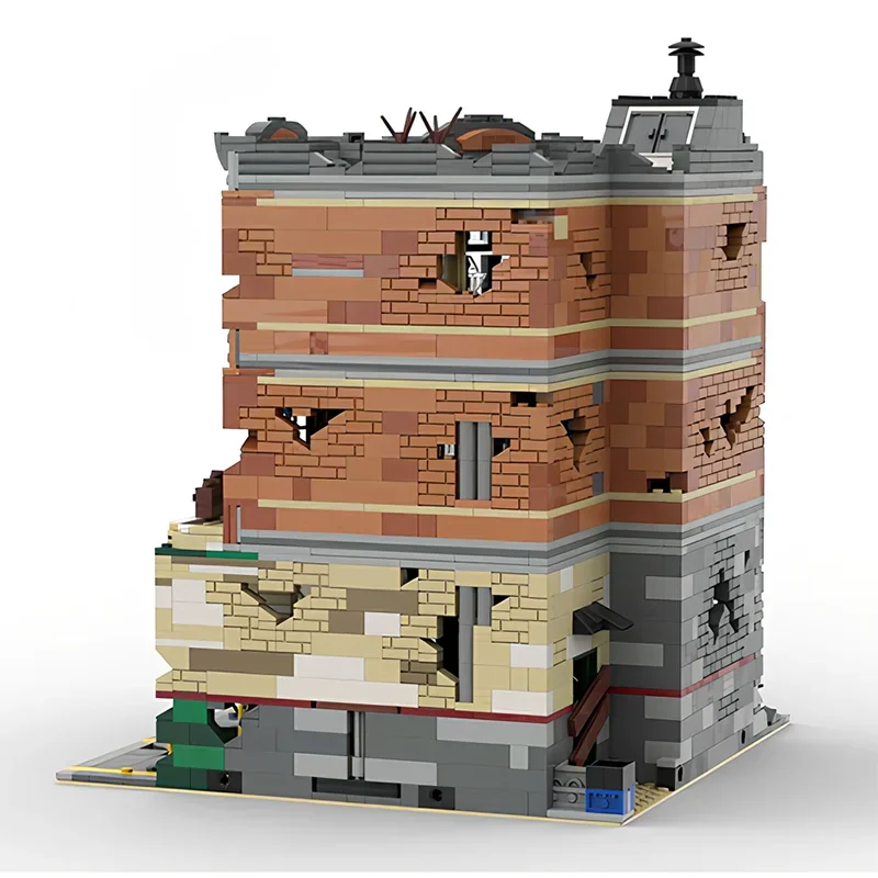 3066 pz MOC Angolo Garage Apocalypse Versione Modulare Modello Building Blocks FAI DA TE Regalo Di Natale Idea Creativa Giocattolo di Mattoni Compleanno