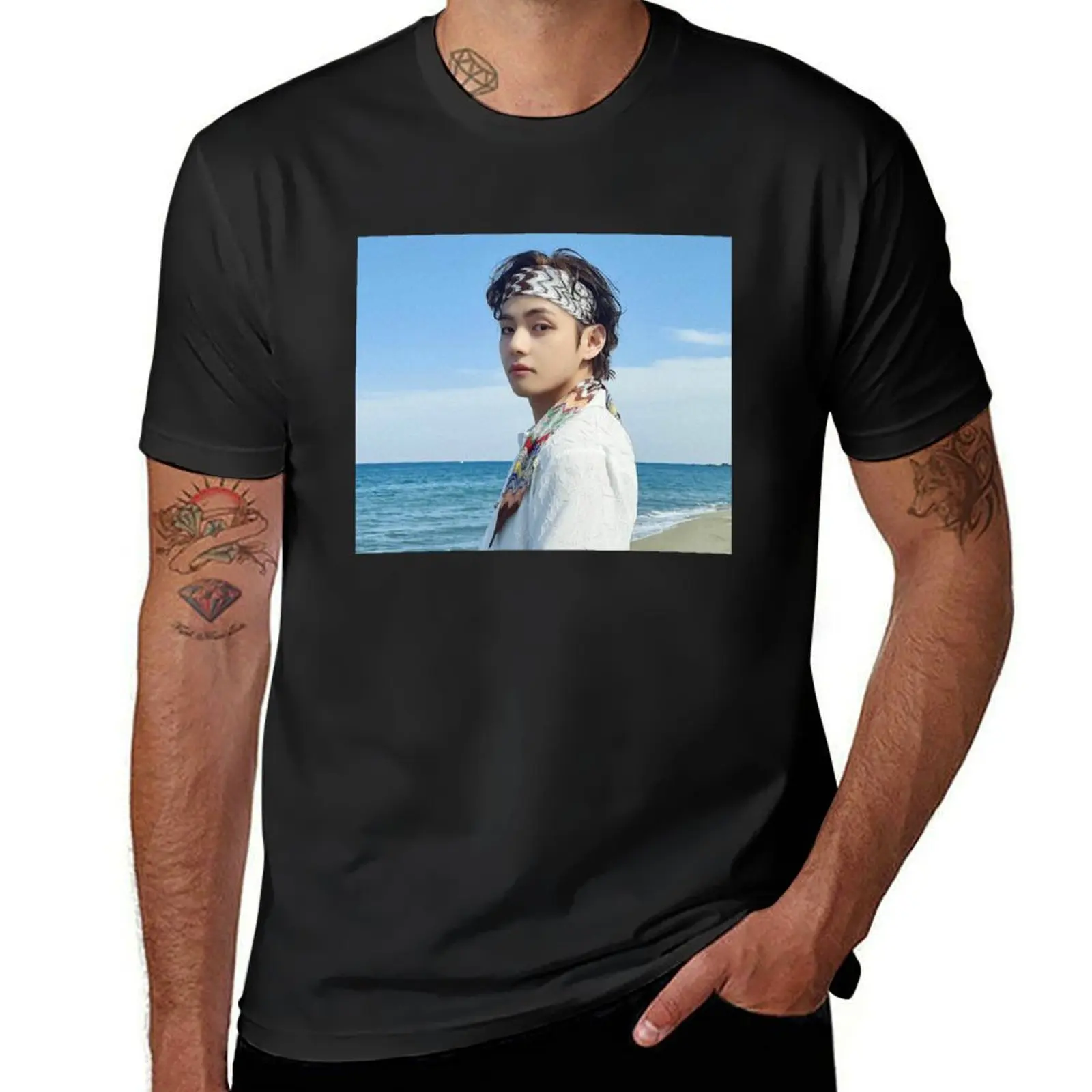 

Best Design T-Shirt gifts for boyfriend Anime t-shirt cotton graphic tees anime stuff Men's clothing