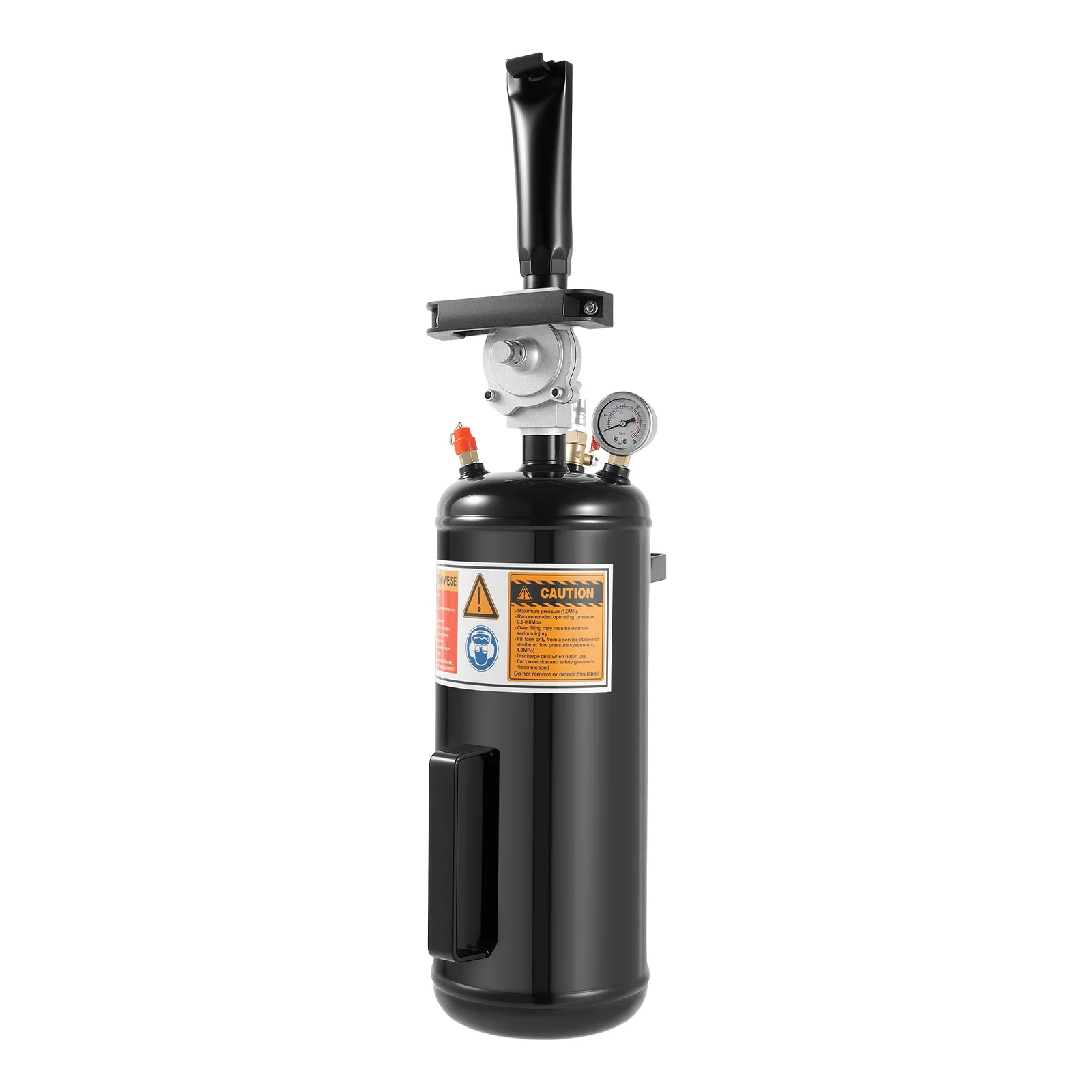 Air Tire Bead Sealer 8L Tire Bead Seater voor banden, draagbare bandenpomp voor motorfietsen en voertuigen op batterijen