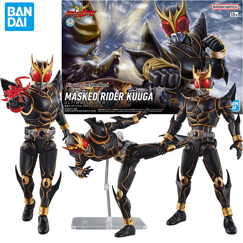 

Bandai FRS Genuine Figure-rise Masked Rider Kuuga Action Anime Figure Ultimate Form Assemble Toy For Kids Gift Collectible Model