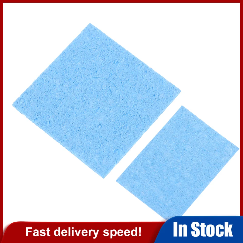 High Quality 10Pcs/lot Soldering Sponge For BGA Soldering Iron Tip Cleaning Welding Head Cleaner Tools