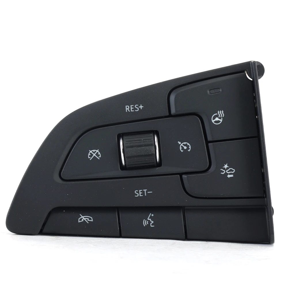 

Heating Function Steering Wheel Switch for Cadillac XT4 2.0L 2019 ABS Replacement Left Control Button 86522937 13522519 Parts