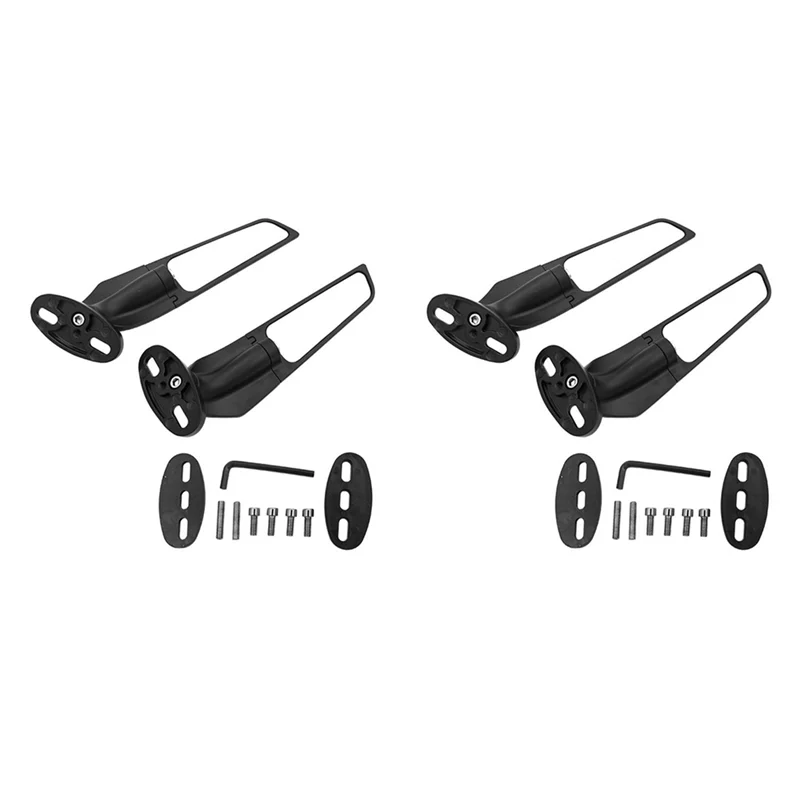 

4X Motorcycle Mirrors Modified Wind Wing Adjustable Rotating Rearview Mirror For R15 R25 R3 R1 R1S R6 R6S V2 V3