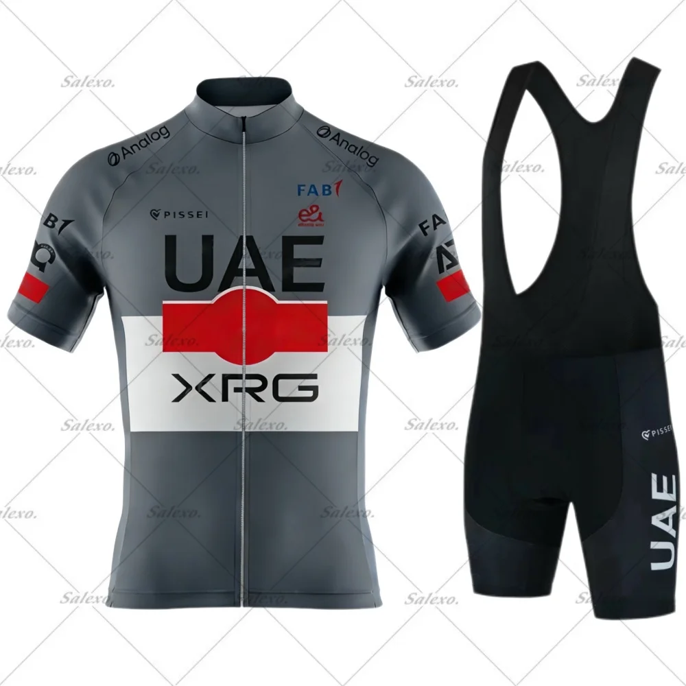

2026 UAE Team Cycling Jerseys Set Cycling Clothing Men's Road Bike Shirt MTB Kit Suit Bicycle Bib Shorts Ropa Maillot Ciclismo