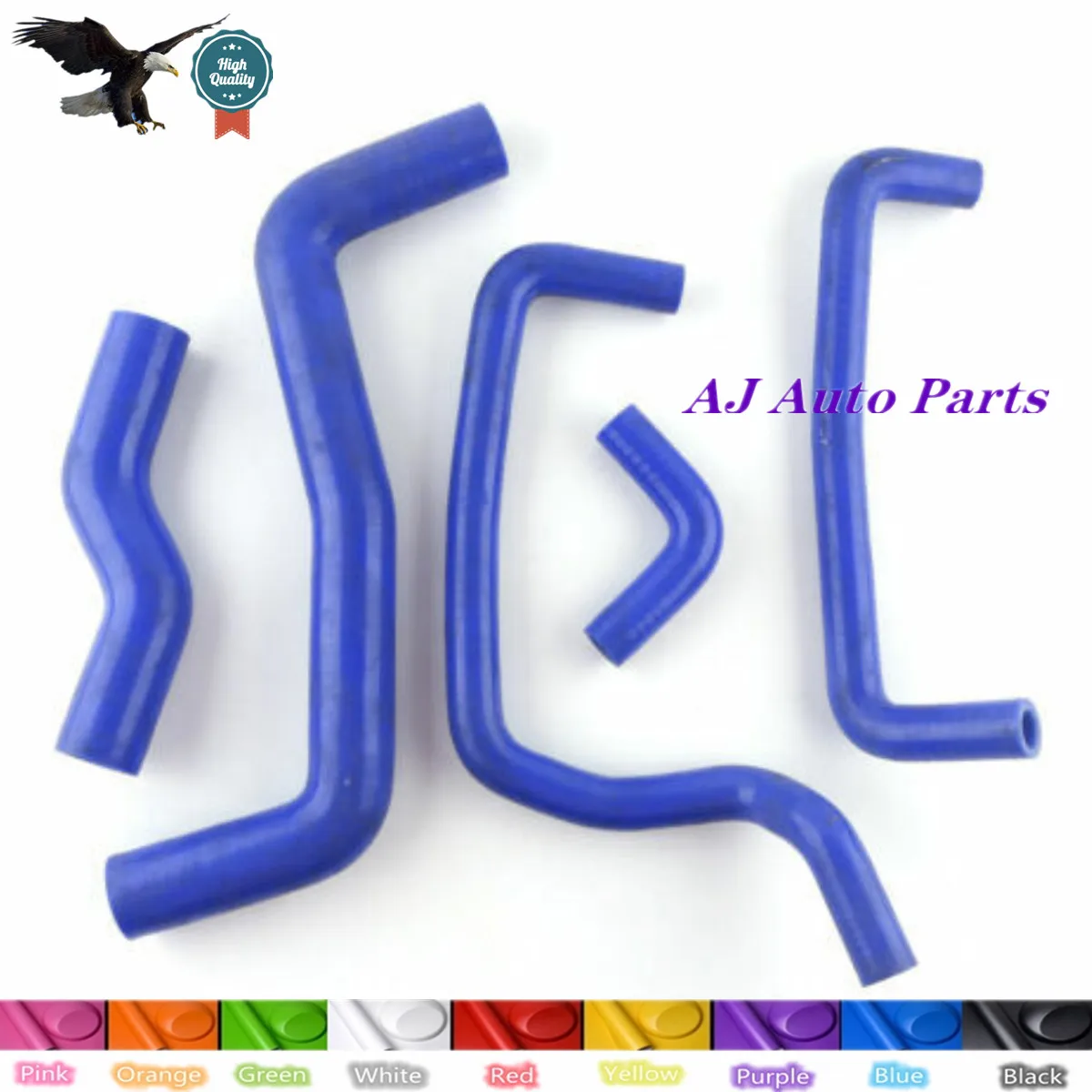 For Toyota Corolla Levin AE101G/AE111 4A-GE Silicone Radiator Hose（3-PLY Hose ）